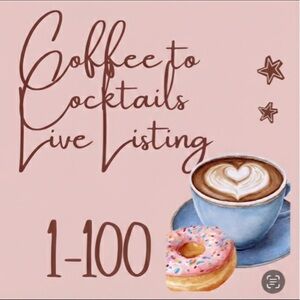 Unlisted Inventory-Coffee to Cocktails Train 2-5-26 THANK YOU!